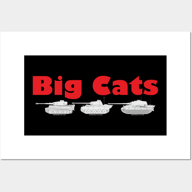 Big German Cats WW2 Wall Art by FAawRay